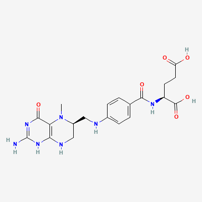 5-Methyltetrahydrofolate structure